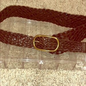Anthropologie Genuine Leather Belt